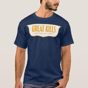 Camiseta Vintage New York Shield Great Kills Staten Island