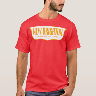 Camiseta Vintage New York Shield New Brighton Staten Island