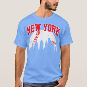 Camiseta Vintage New York Skyline City Gameday Retro Vintag