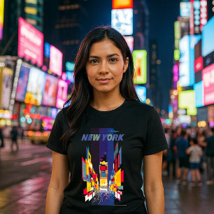Camiseta Vintage New York Times Square Age