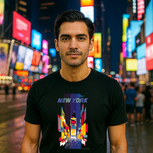 Camiseta Vintage New York Times Square Age