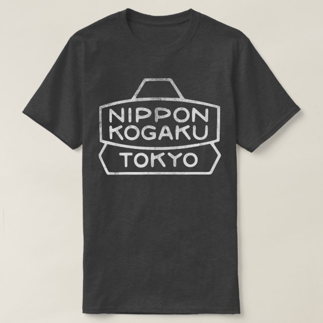Camiseta Vintage Nippon Kogaku Camera  (Diseño del anverso)
