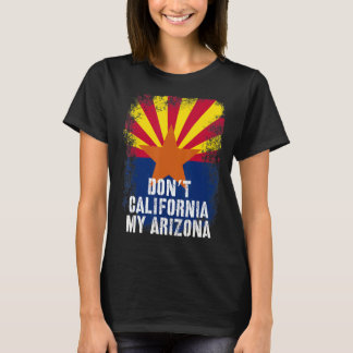 Camiseta Vintage no californiana mi conservador de Arizona