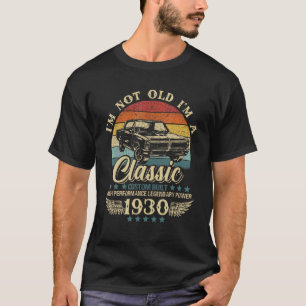 Camiseta Vintage No soy viejo Soy Clásico Alumno Gráfico de