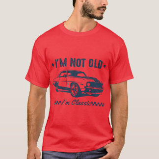 Camiseta Vintage No Soy Viejo, Soy Un Papi Gráfico Divertid
