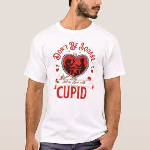 Camiseta Vintage "No te hagas la caída cuadrada en el amor,