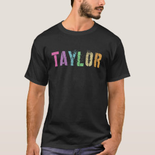 Camiseta Vintage Nombre Chica TAYLOR Estrella de rock Mo