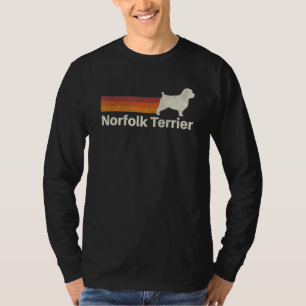 Camiseta Vintage Norfolk Terrier Retro Mom Dad Dog