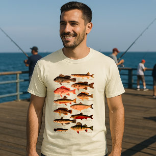 Camiseta Vintage North American Fish