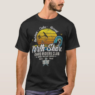 Camiseta Vintage North Shore Board Riders Surfing Club Oahu