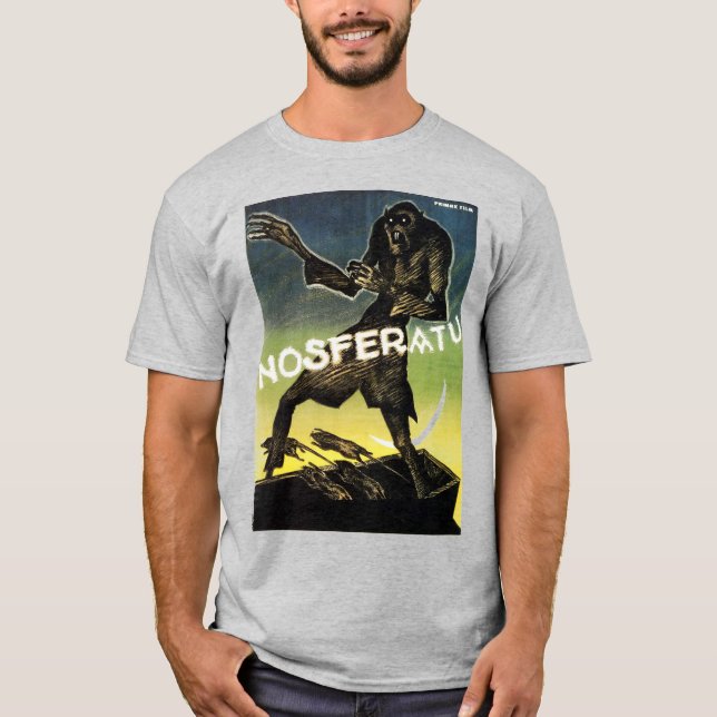 Camiseta Vintage Nosferatu Poster T-Shirt (Anverso)