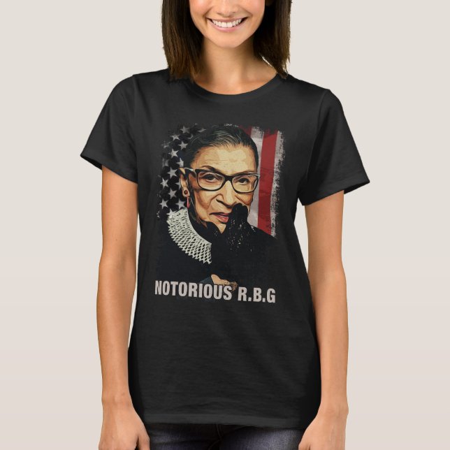 Camiseta Vintage Notorious RBG (Anverso)