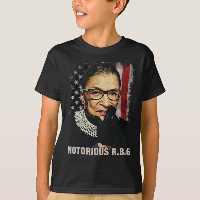 Camiseta Vintage Notorious RBG (Anverso)