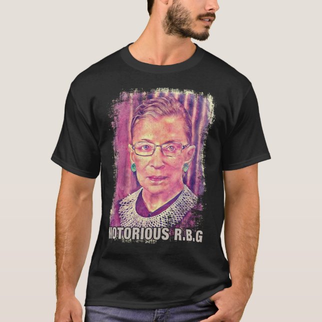 Camiseta Vintage Notorious RBG (Anverso)