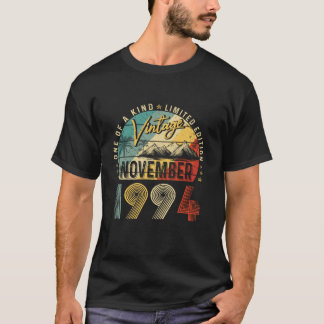 Camiseta Vintage Noviembre 1994 30º regalo de cumpleaños pa