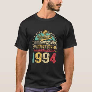 Camiseta Vintage Noviembre 1994 Regalo de 30 años Hombres d