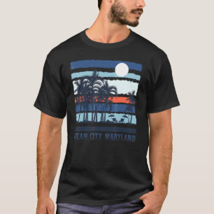 Camiseta Vintage Ocean City Maryland Summer 70s Playa S de