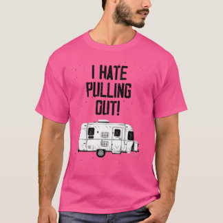 Camiseta Vintage, Odio Saltar Montañas Camping Travesía