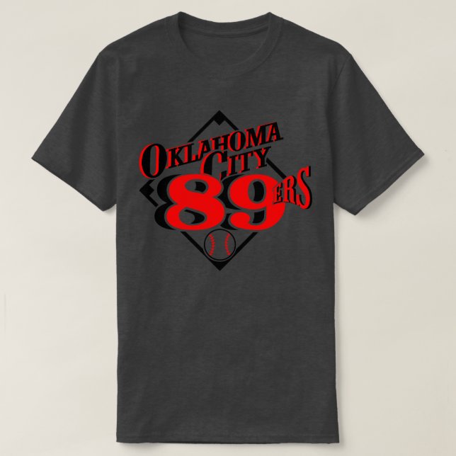 Camiseta Vintage Oklahoma City 89ers (Diseño del anverso)