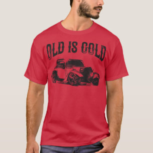 Camiseta Vintage Old Is Gold Oldtimer Classic