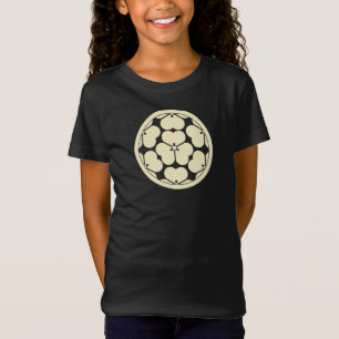 Camiseta Vintage Oriental Amarillo Pálido Chosokabe Japón M