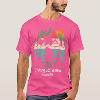 Camiseta Vintage Otavalo Area Senderismo Retro 80