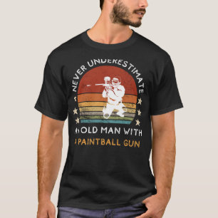 Camiseta Vintage Paintball Gun Love Tee: Castor de Marksman