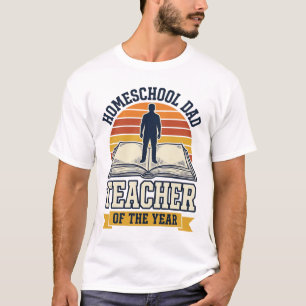 Camiseta Vintage Papá Profesor De Educación En Cas