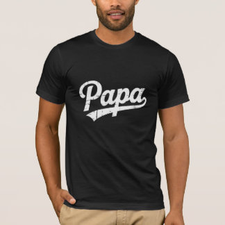 Camiseta Vintage Papa T-Shirt – Cool Retro Gift for Dad, Fa