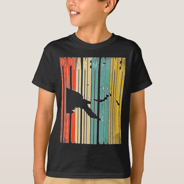 Camiseta Vintage Papua New Guinea  (Anverso)