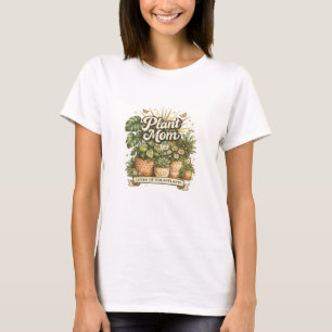 Camiseta vintage para amante de las flores botánic