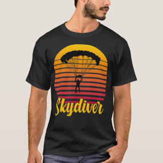 Camiseta Vintage Paracaidismo Skydiving Wingsurfing Funny G