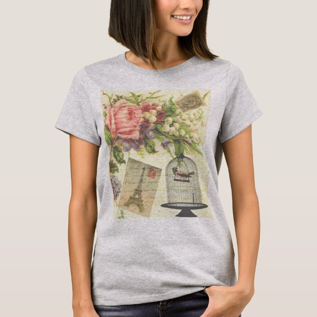 Camiseta Vintage París (Anverso)