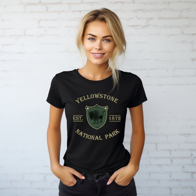 Camiseta Vintage Parque Nacional Yellowstone (Subido por el creador)