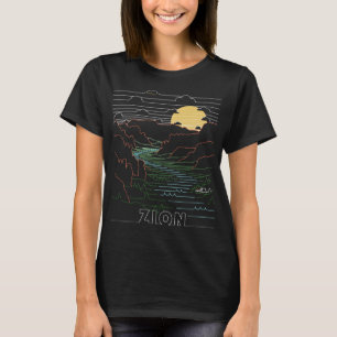 Camiseta Vintage Parque Nacional Zion: Aterrizan los ángele