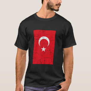 Camiseta Vintage patriótica bandera turca orgullo turco