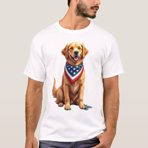 Camiseta Vintage Patriótica del 4 de Julio para Go
