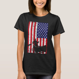 Camiseta Vintage Patriótico UAS Bandera Estadounidense Kaya
