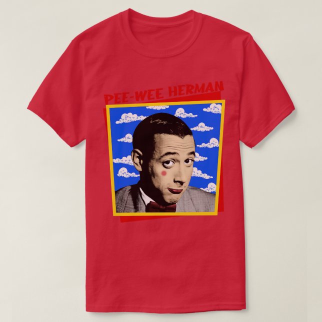 Camiseta Vintage Peewee Herman (Diseño del anverso)