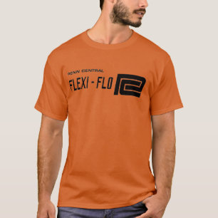 Camiseta Vintage Penn Central Railroad Flexi Flo