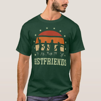 Camiseta Vintage Perfecto Correspondiente Amistad Cuta Best