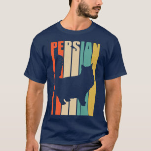 Camiseta Vintage Persian Cat Retro Feline Kitty Cat Lover K