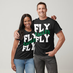 Camiseta Vintage Philadelphia Fly Eagles Fly