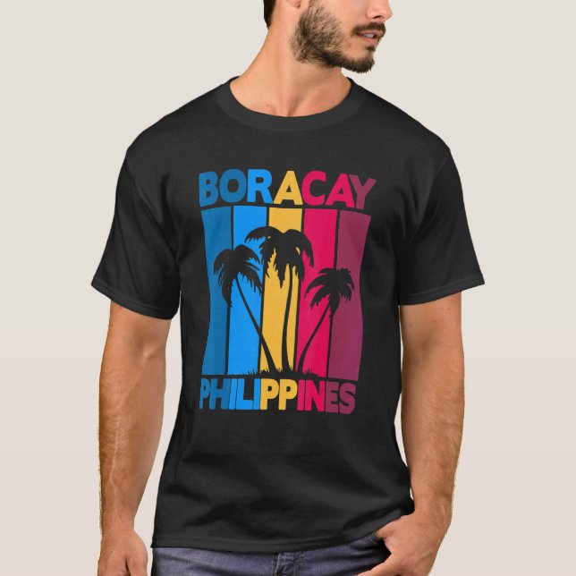 Camiseta Vintage Philippines Boracay (Anverso)