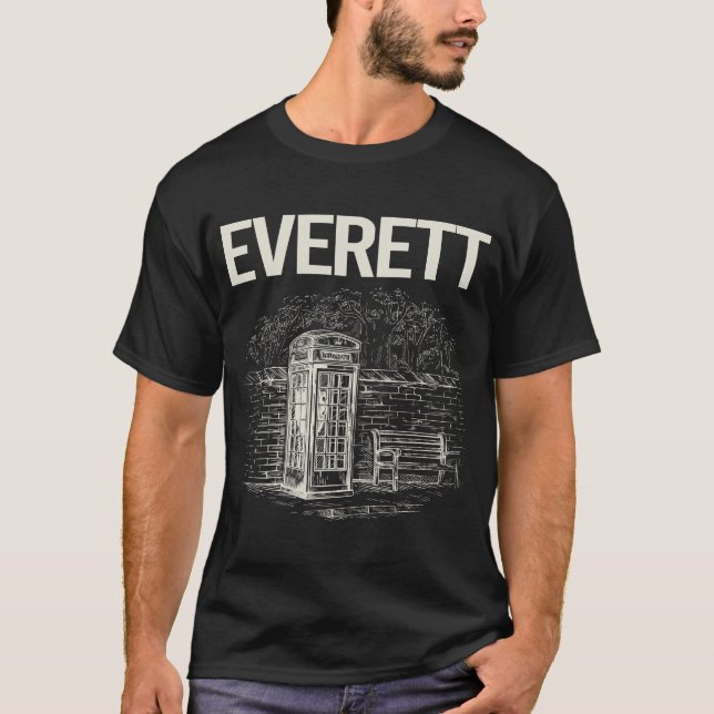 Camiseta Vintage Phone Booth Everett (Anverso)