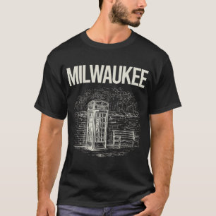 Camiseta Vintage Phone Booth Milwaukee