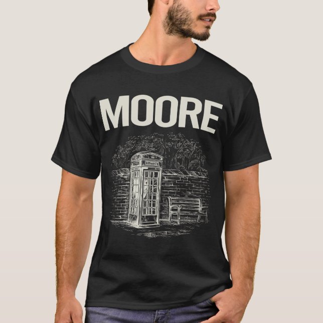 Camiseta Vintage Phone Booth Moore (Anverso)