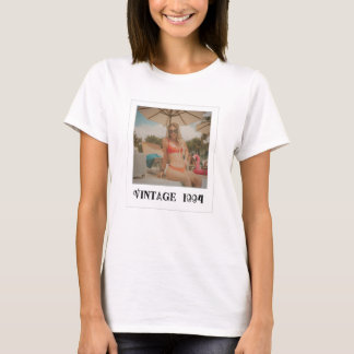 Camiseta Vintage Photo & Year Nostalgic Birthday