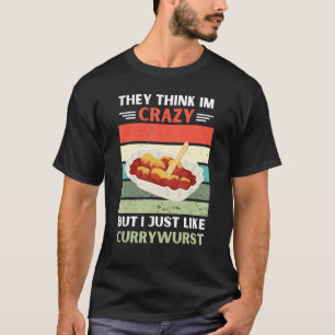 Camiseta Vintage Piensan Que Estoy Loco Pero Me Gusta Curry