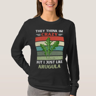 Camiseta Vintage Piensan Que Estoy Loco Pero Me Gusta La Rú